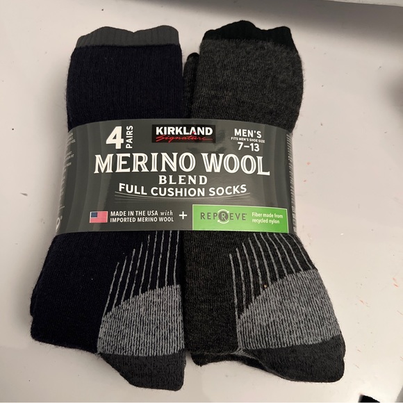 Kirkland Signature Underwear & Socks Kirkland Signature Mens Merino